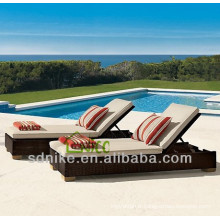 Rattan sunbed outdoor furniture